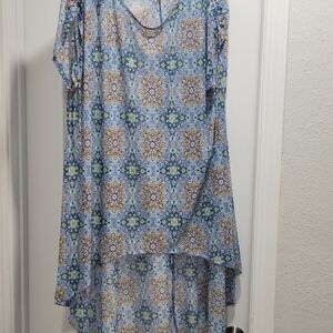 Stitch Multicolor Paisley Top